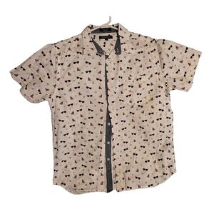 Eighty Eight Platinum Hawaiian Shirt - Men's Size M